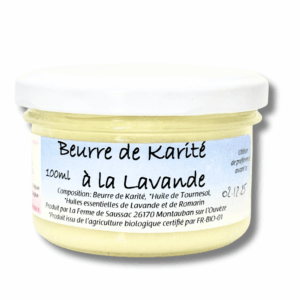 Beurre de karité lavande - 100 gr