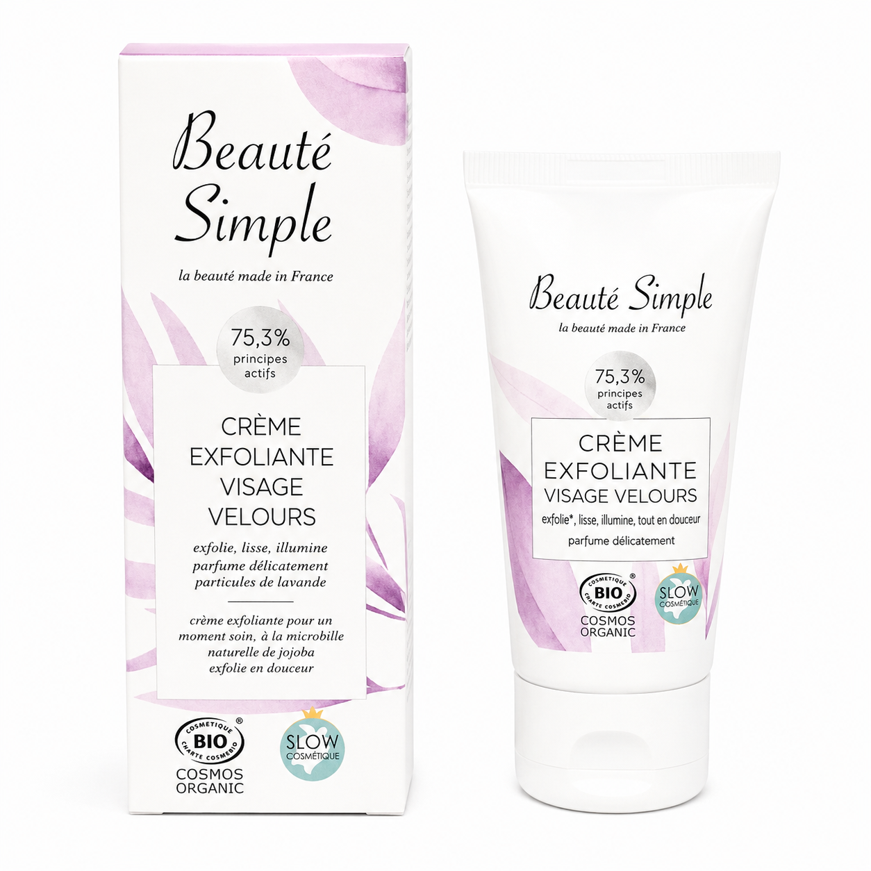 Crème exfoliante visage velours - 40 ml