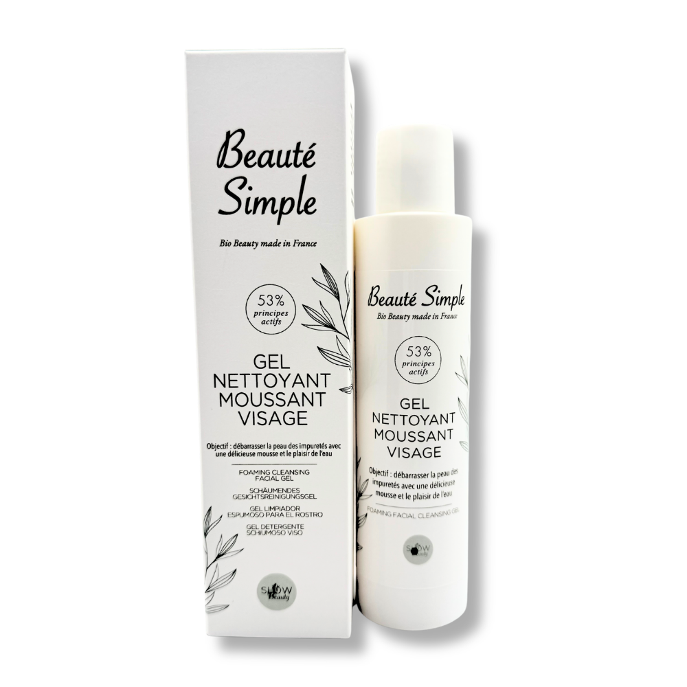 Gel nettoyant moussant visage - 150 ml