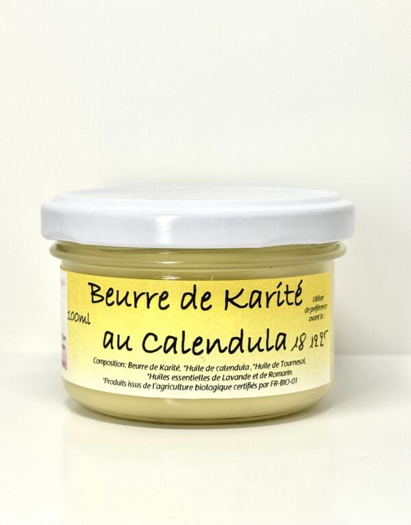 Beurre de karité calendula - 100 gr