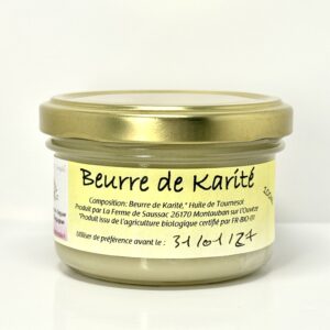 Beurre de karité naturel - 100 gr