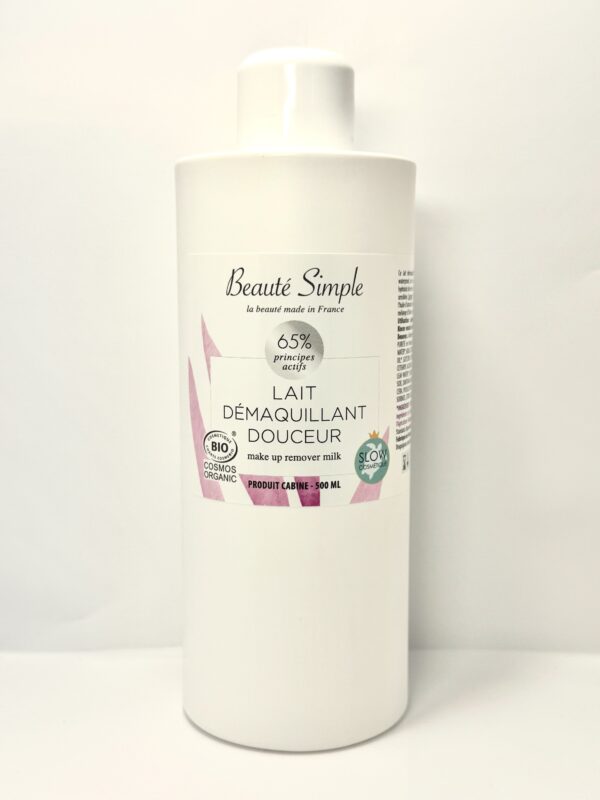 Lait démaquillant douceur (Cabine) - 500 ml