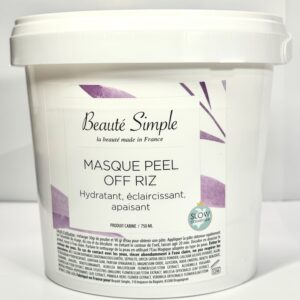 Masque peel off au riz - 1 POT (30 utilisations)