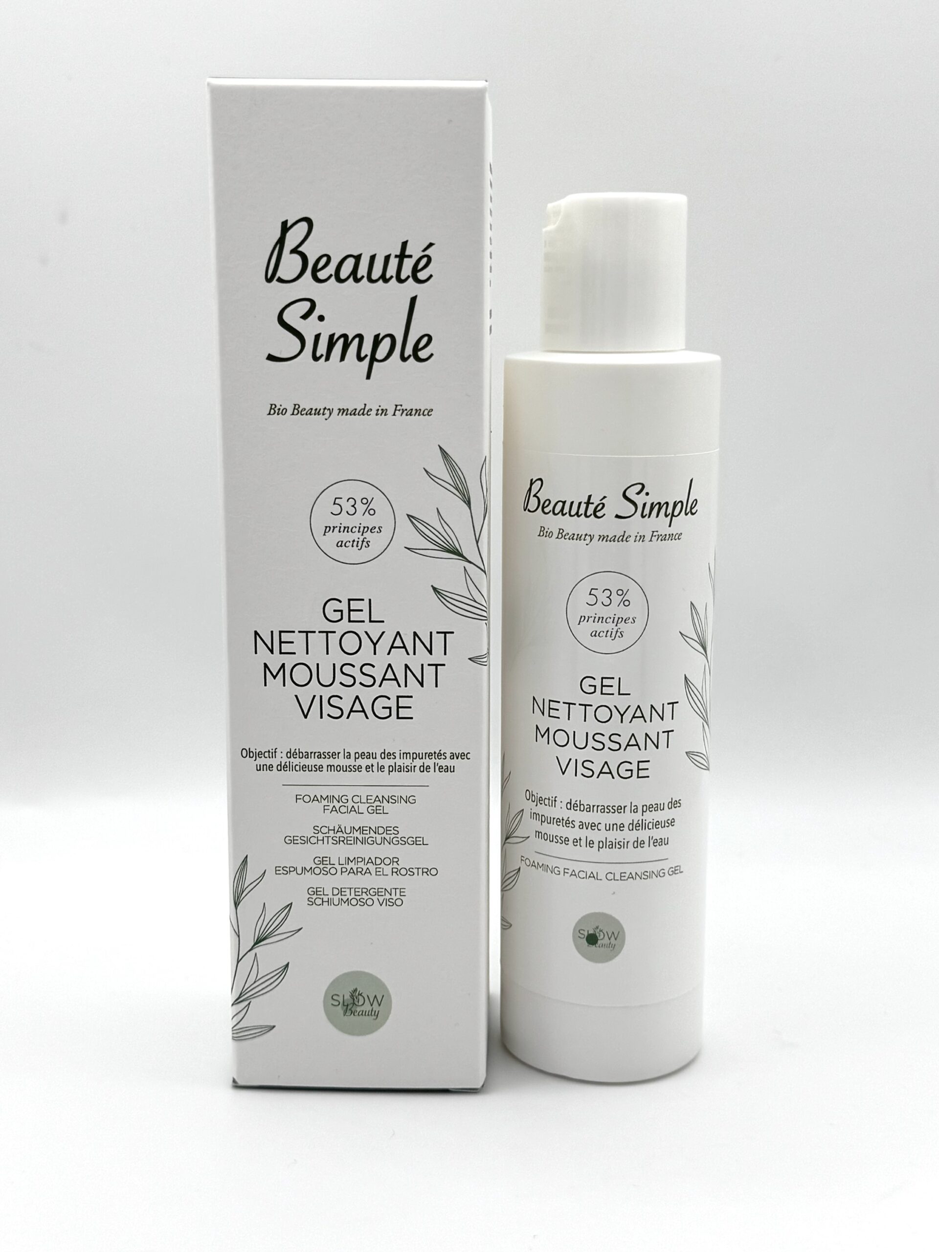 Gel nettoyant moussant visage - 150 ml