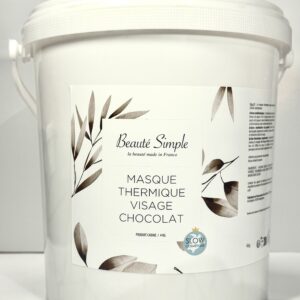 Masque thermique chocolat - 1 POT (20 utilisations)