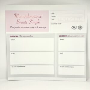 Ordonnance beauté