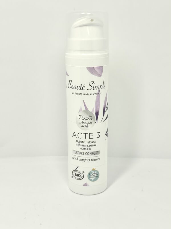 Acte 3 confort - 50 ml (Testeur)