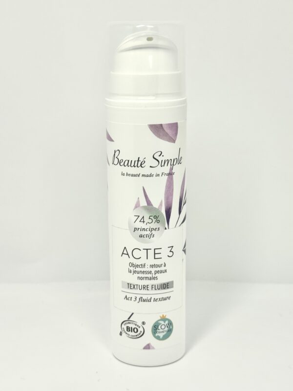 Acte 3 texture fluide - 50 ml (Testeur)