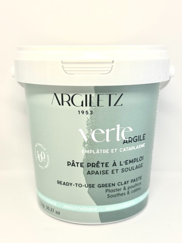 Argile verte seau - 1 kg