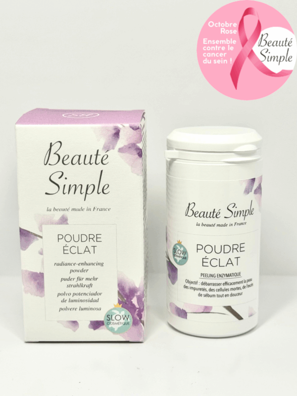 Poudre éclat - Peeling enzymatique - 30 gr (Octobre rose)