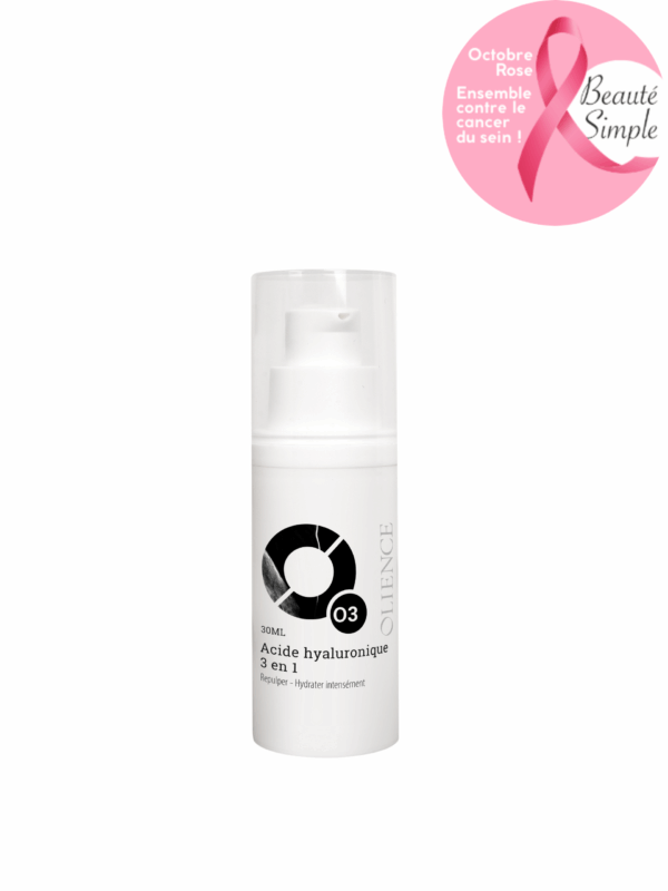 Acide hyaluronique High-Tech 3 en 1 à 4% - 30ML (Date courte) (Octobre rose)