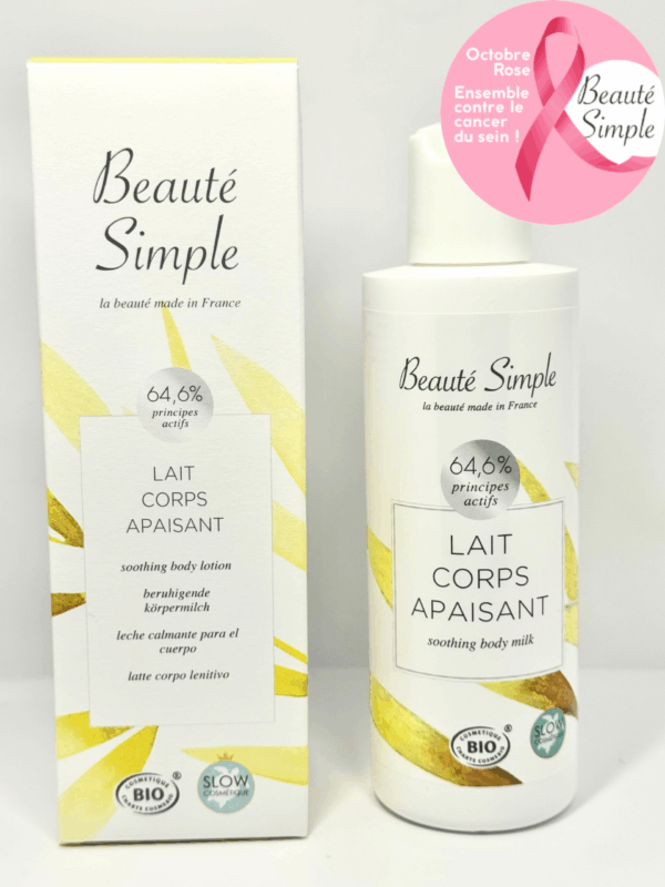 Lait corps apaisant - 200 ml (Octobre rose)