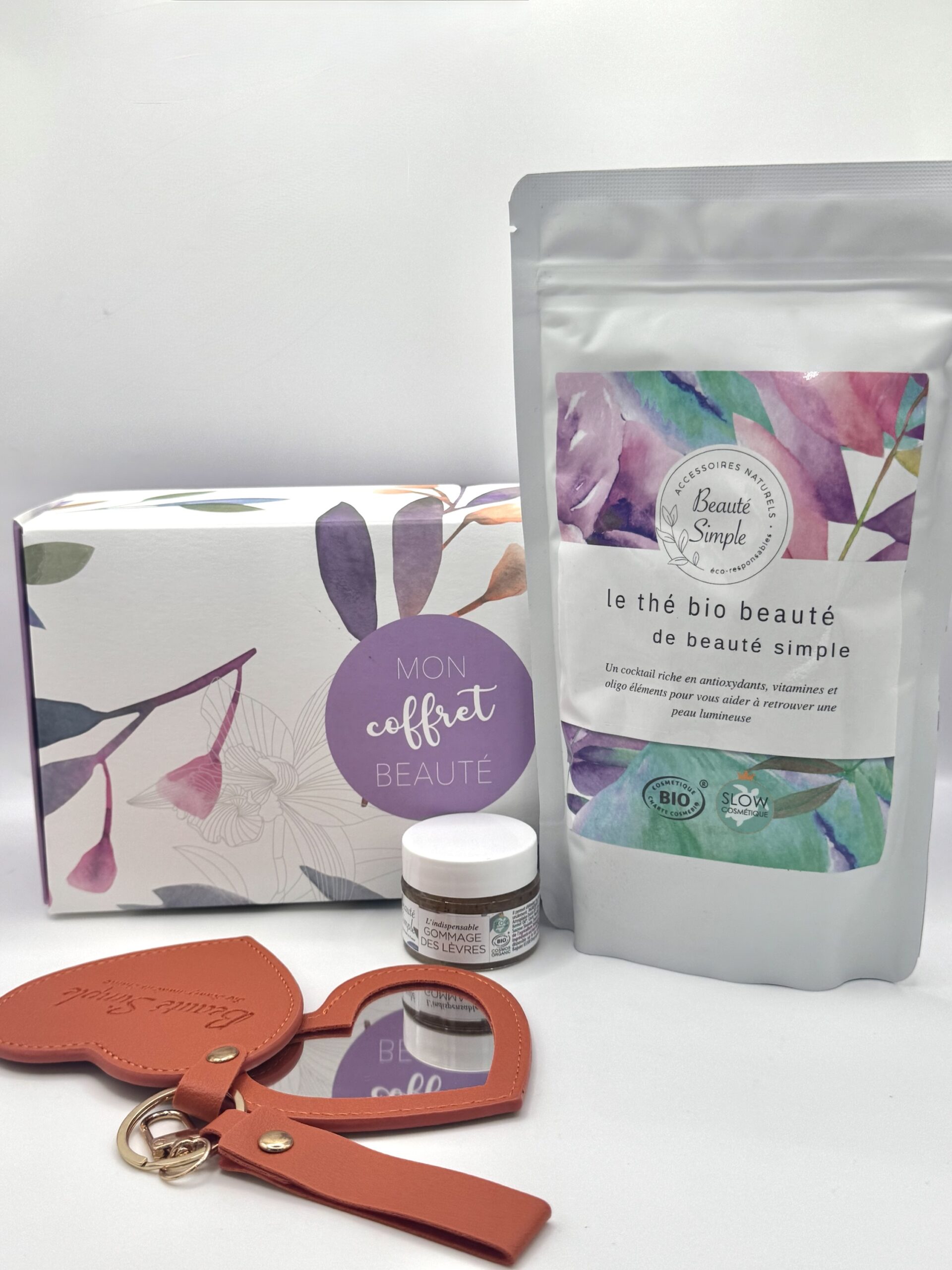 Duo Gommage Lèvres & Thé Bio