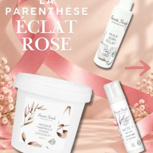 KIT « PARENTHÈSE ÉCLAT ROSE » — soin visage